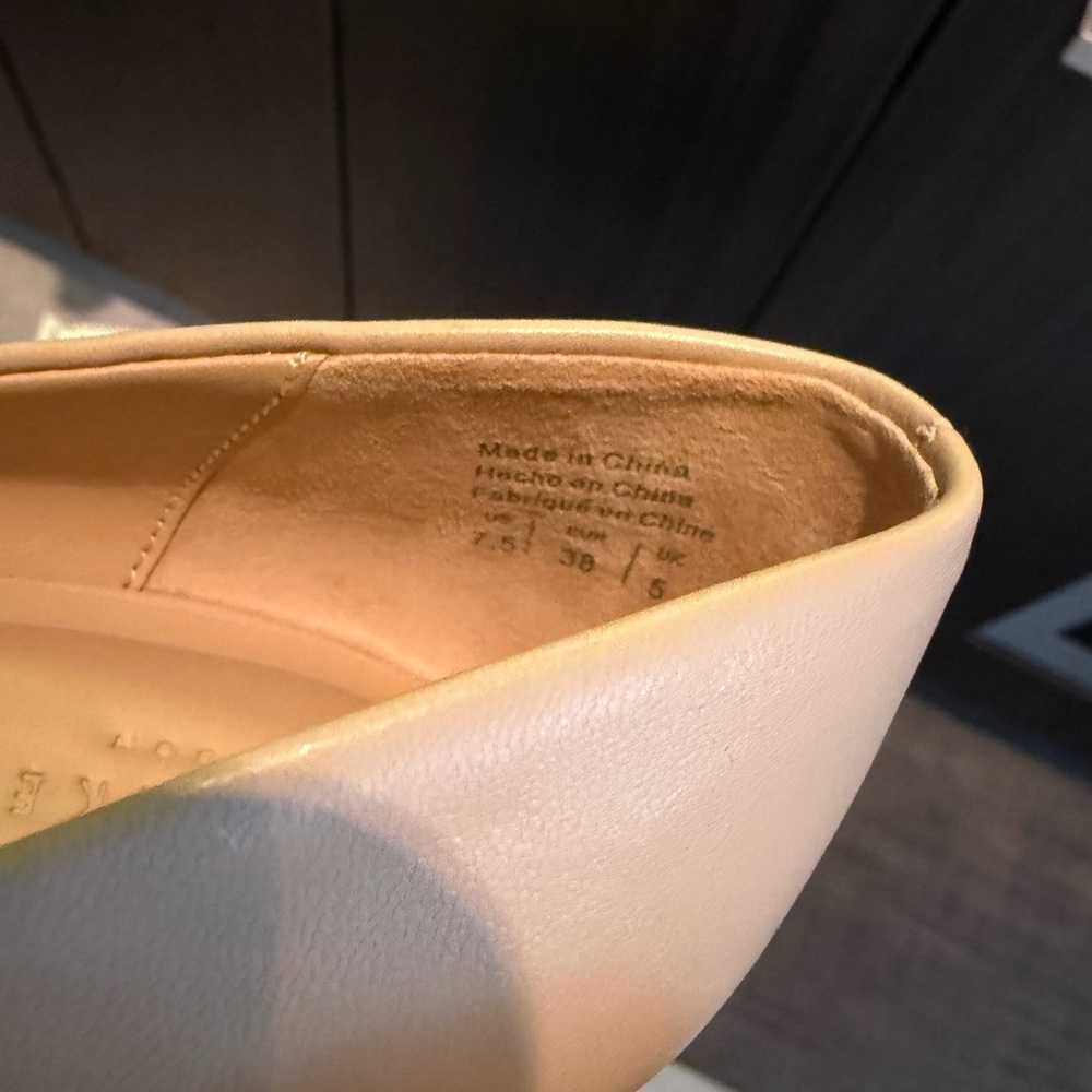 Ted Baker London Beige Pointed Toe High Heels - Picture 6 of 6